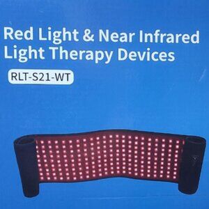 Red Light & Near Infrared Light Belt, (fits Waist, Back, Neck, Shoulder)